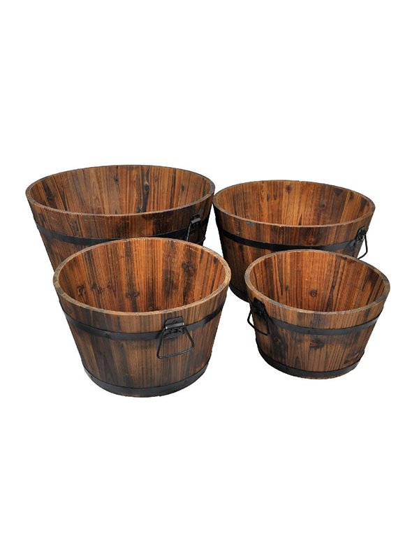 Pot de fleurs en bois TG3108001